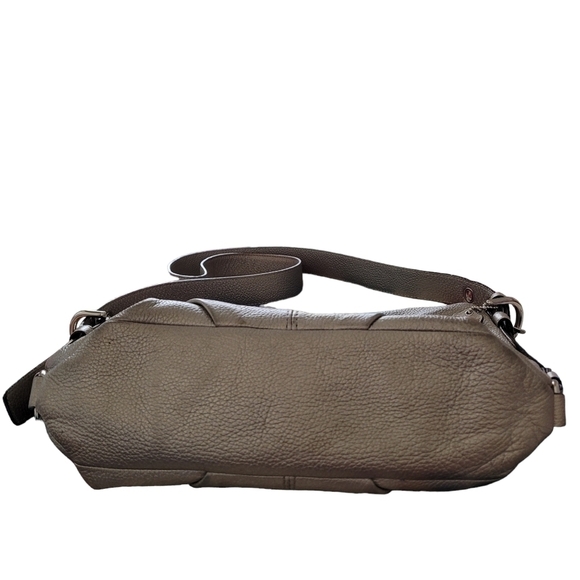 COACH Metallic Pebble Leather Soho Duffle Convertible Shoulder Crossbody… - Picture 3 of 10